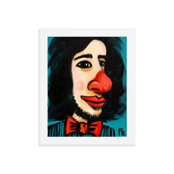 Clown Framed poster