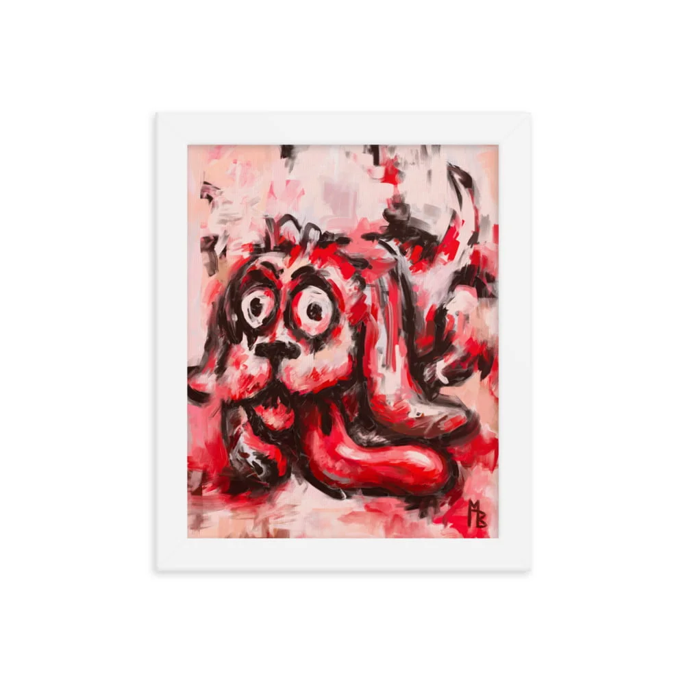 Dawgie Framed poster - Image 3