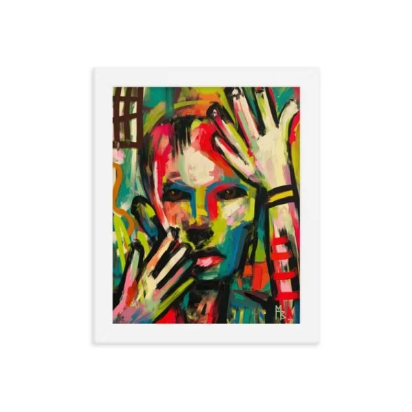 Defiant Singer Framed poster