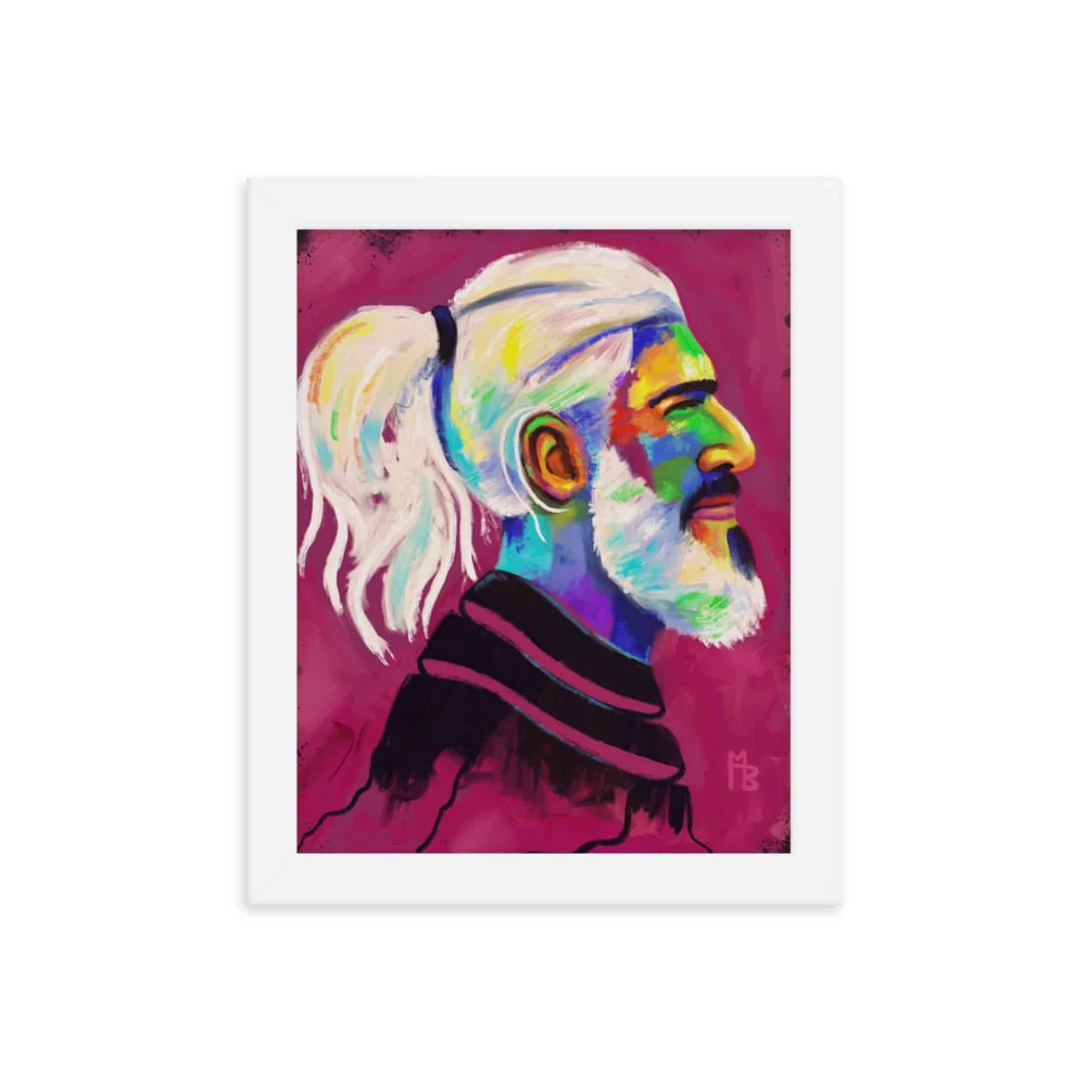 Dude Framed poster - Image 3