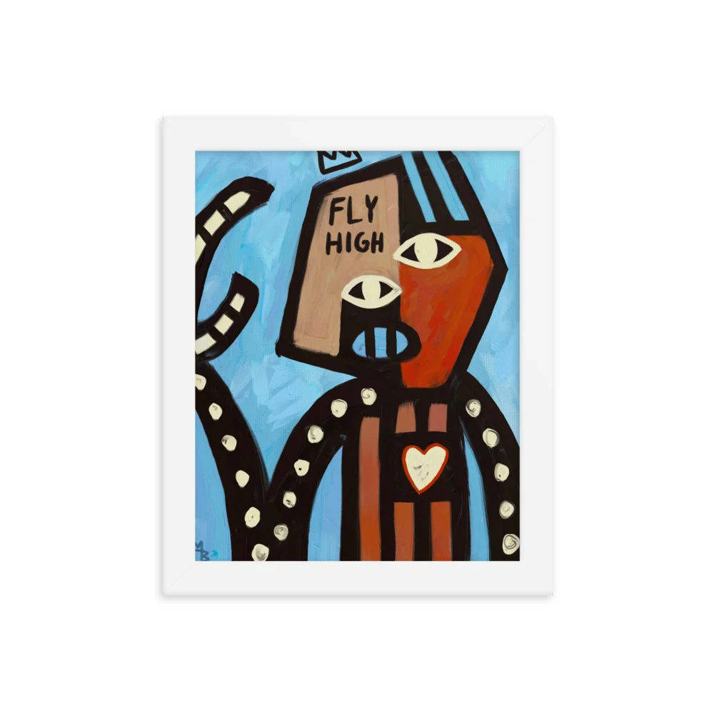 Fly High Framed poster - Image 3