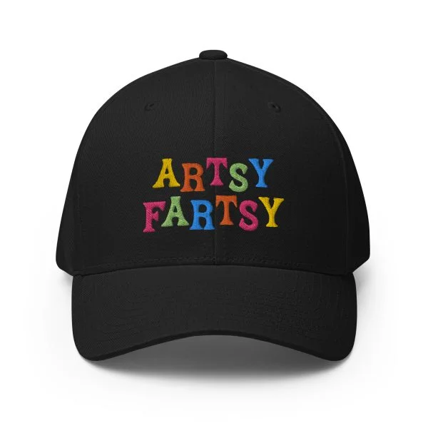 Artsy Fartsy Structured Twill Cap