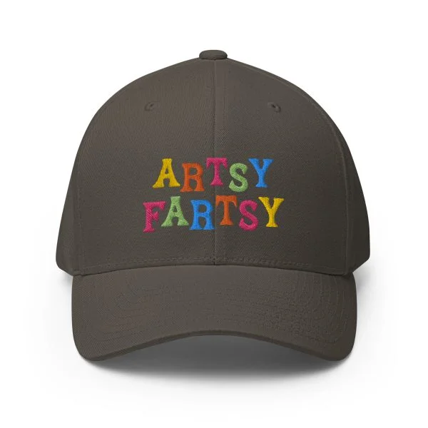 Artsy Fartsy Structured Twill Cap