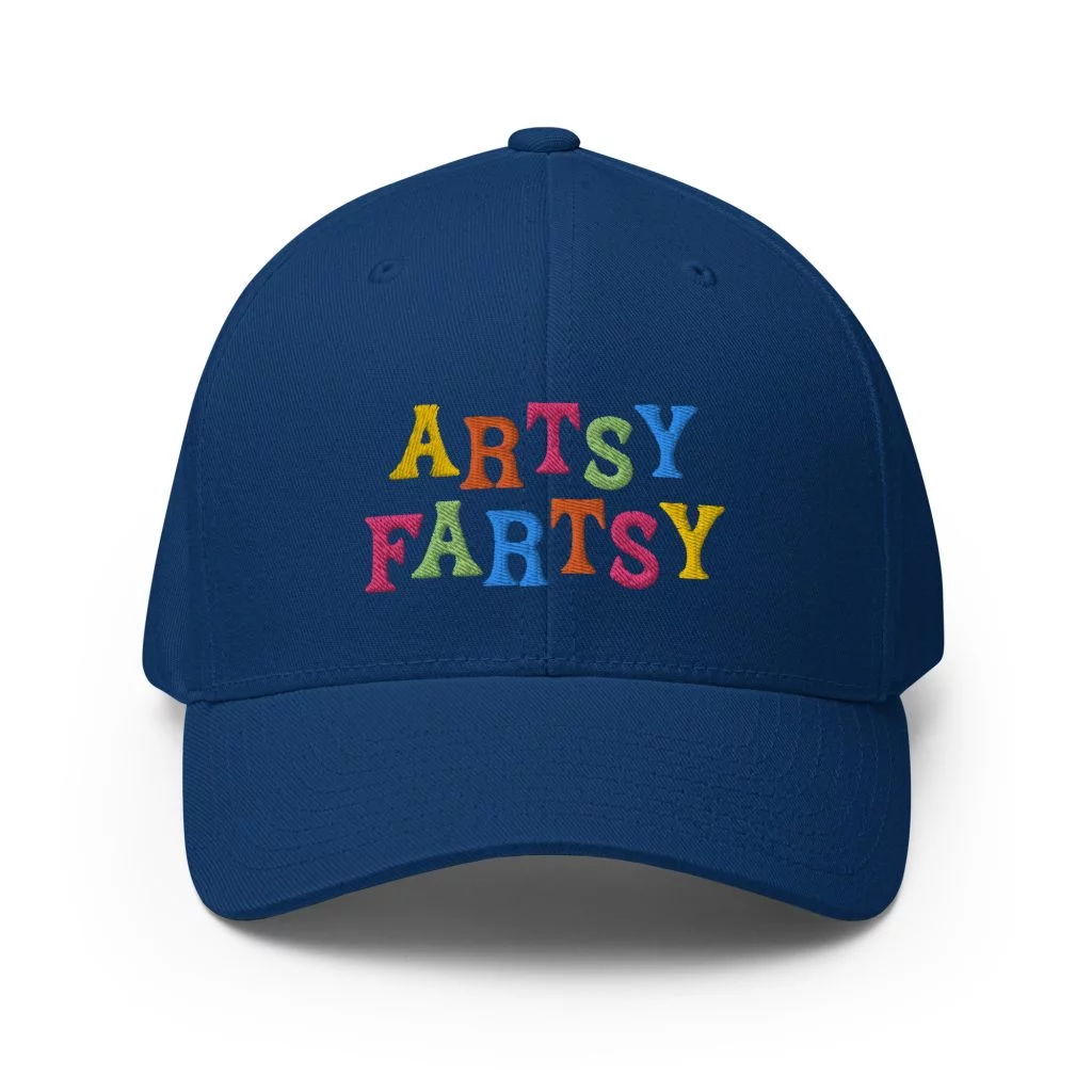 Artsy Fartsy Structured Twill Cap - Image 3