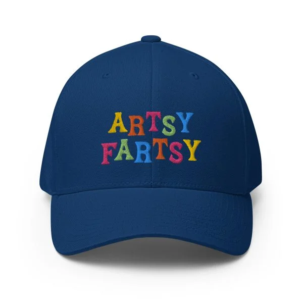 Artsy Fartsy Structured Twill Cap