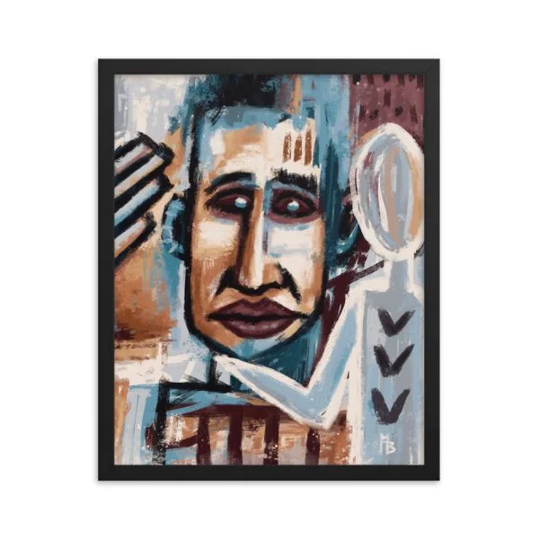 Pathetic Sympathetic Framed poster