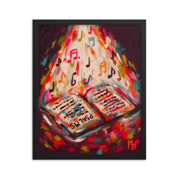 Psalms Framed poster