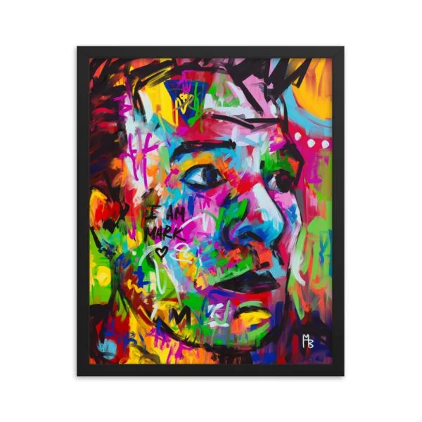 Selfie Framed poster