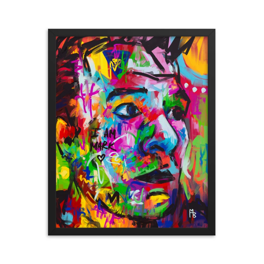 Selfie Framed poster