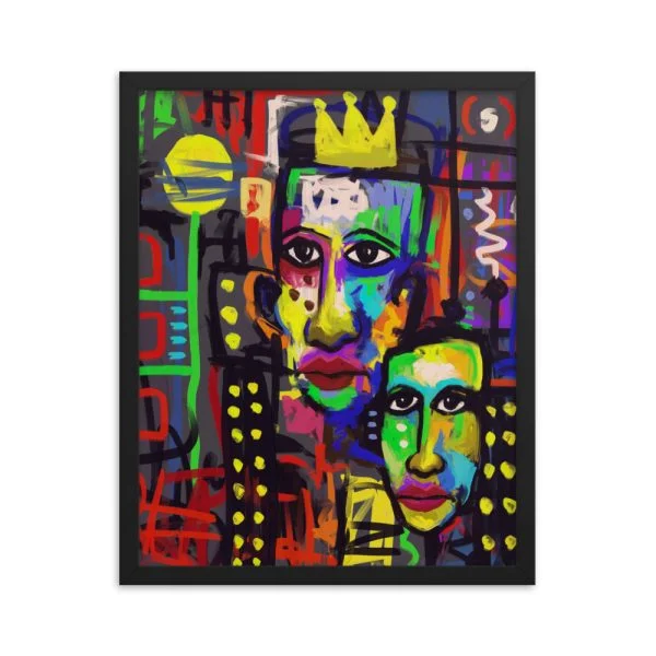 The King Of Nada Framed poster