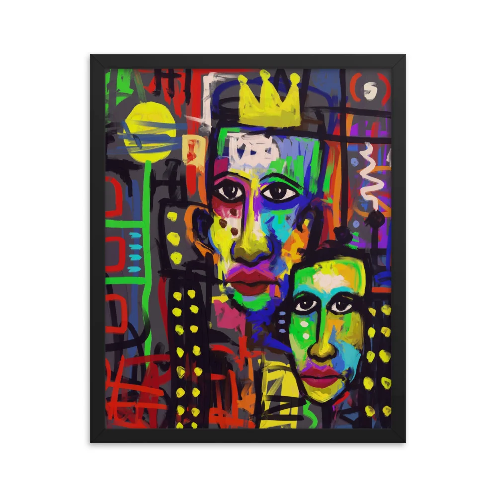 The King Of Nada Framed poster