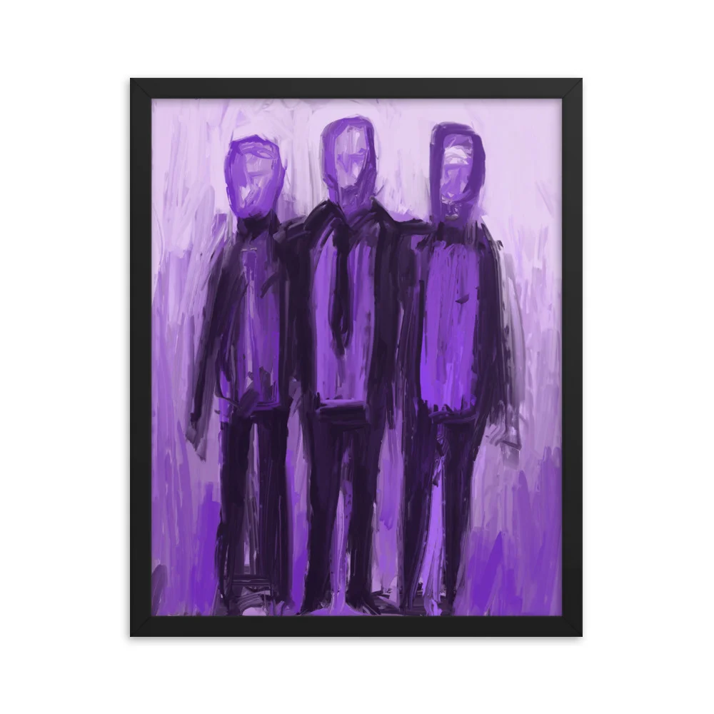 Three Amigos Framed poster