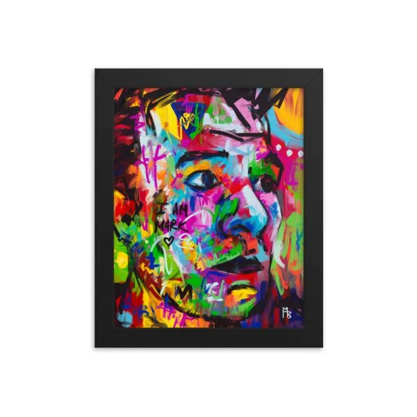 Selfie Framed poster