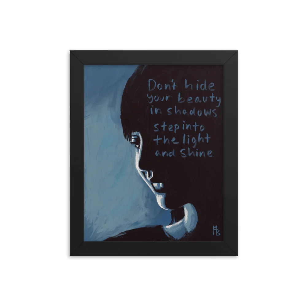 Shadows Into The Light Framed poster - Image 2