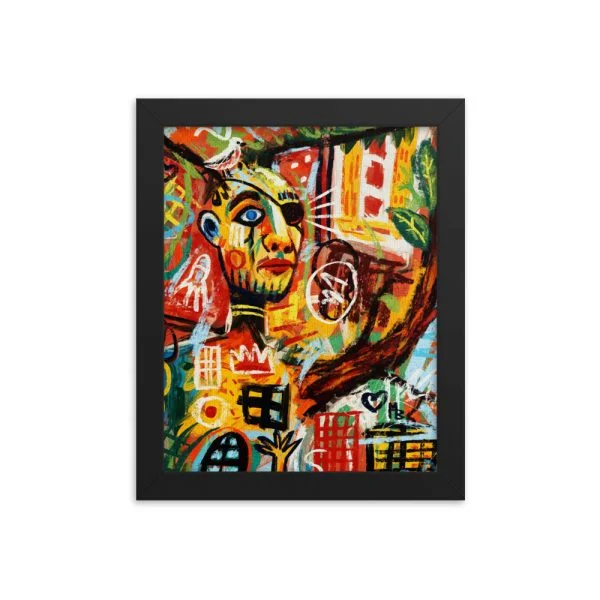 The Pirate Of Persistence Framed poster