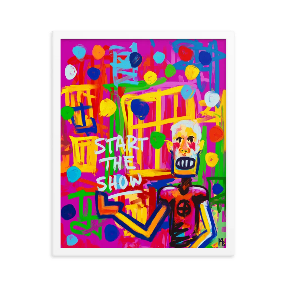 Start The Show Framed poster - Image 4