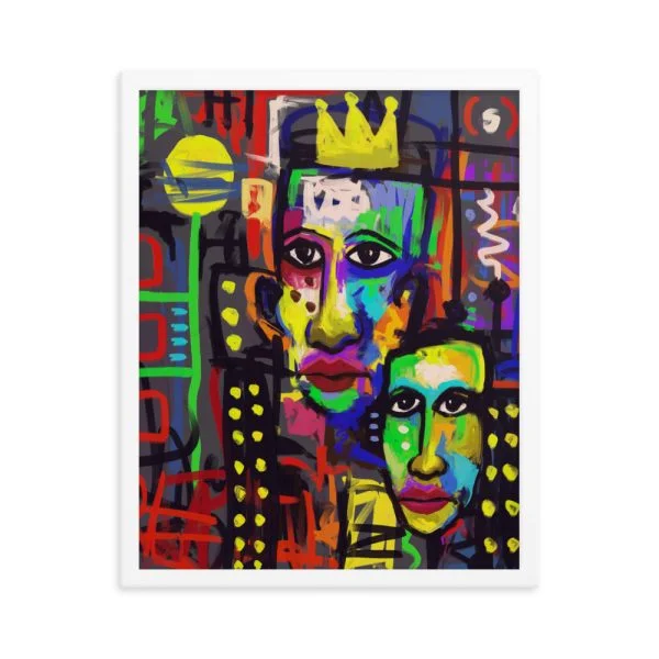 The King Of Nada Framed poster