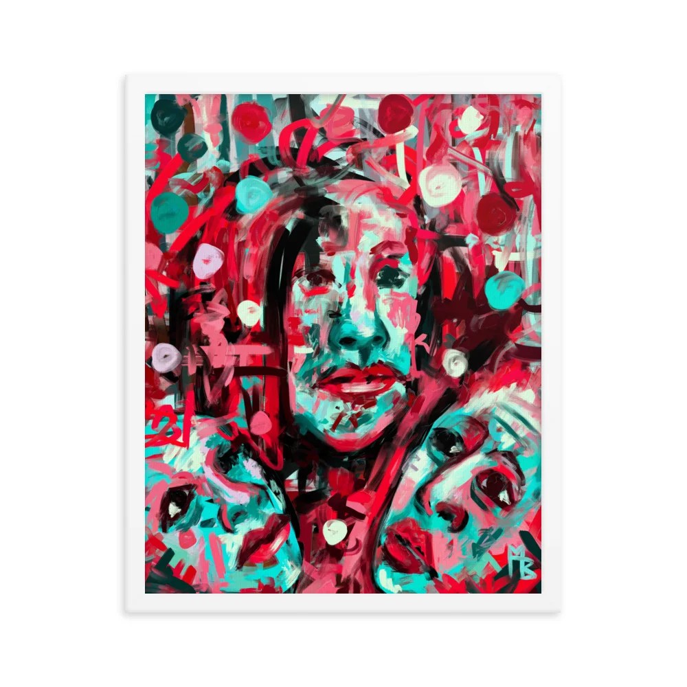 Triangle Framed poster - Image 4