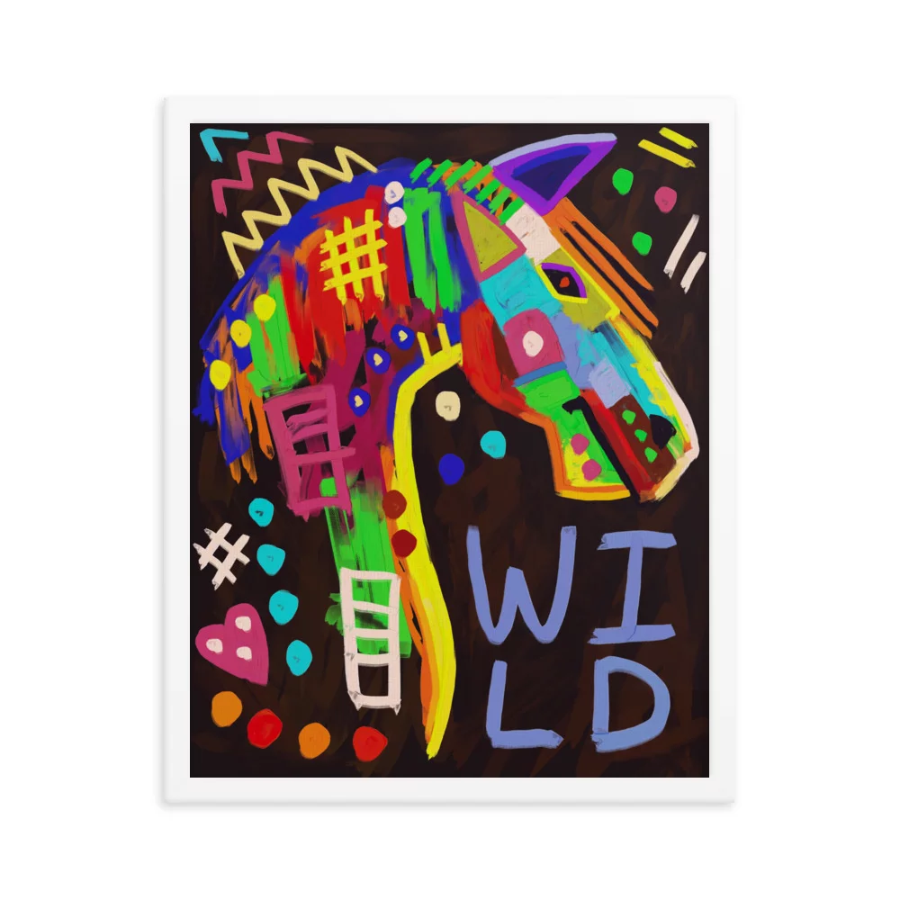 Wild Horse Framed poster - Image 4