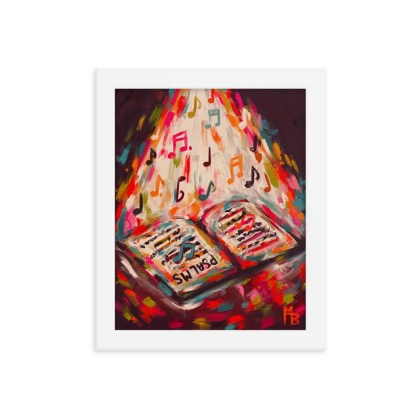 Psalms Framed poster