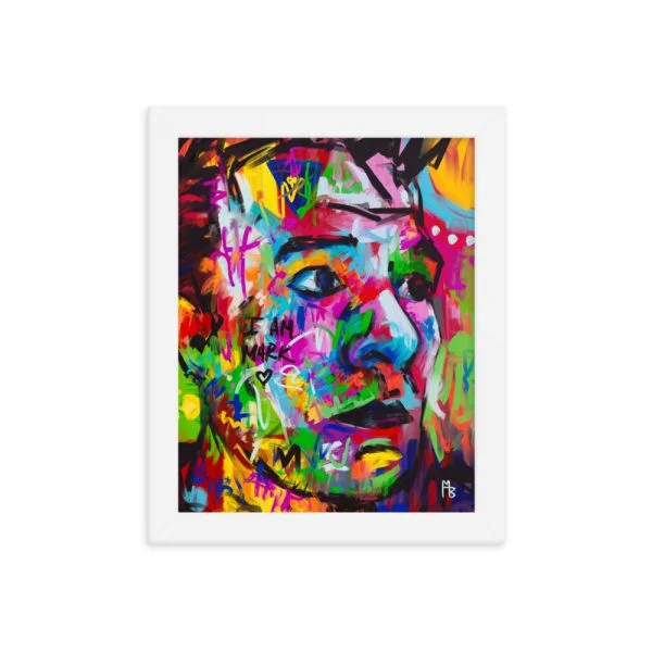 Selfie Framed poster