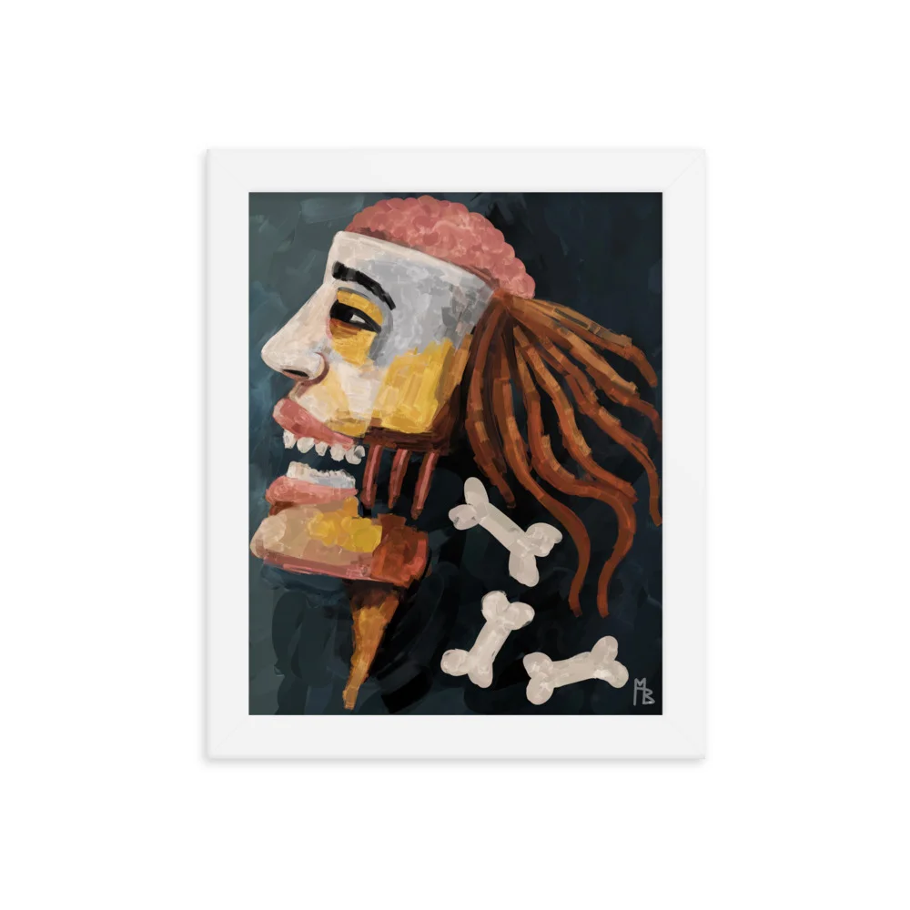 The Headbone Framed poster - Image 3
