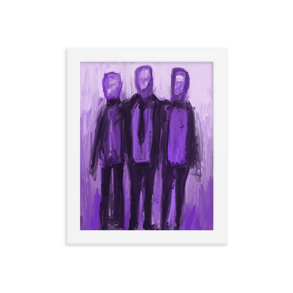 Three Amigos Framed poster - Image 3