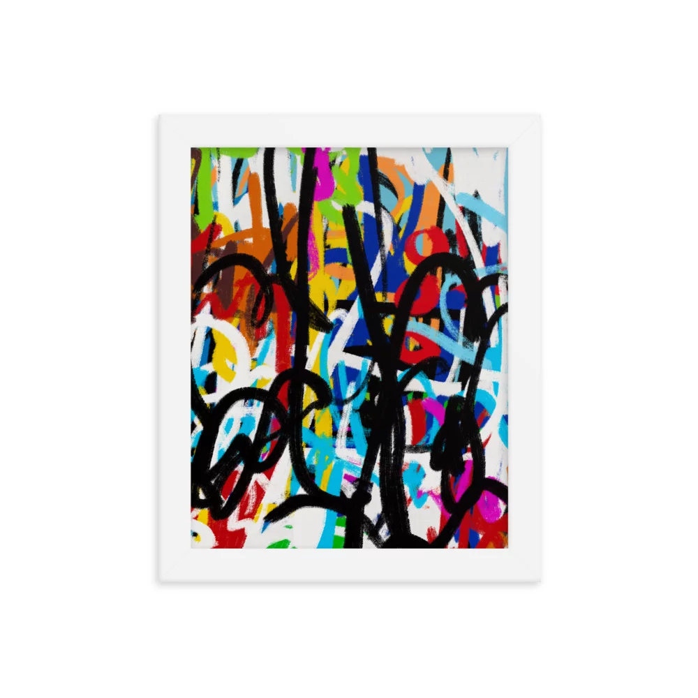 Untitled Abstract Framed poster - Image 3